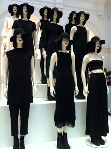 Mannequin fashion young photo