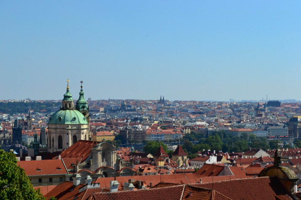 Church panorama city