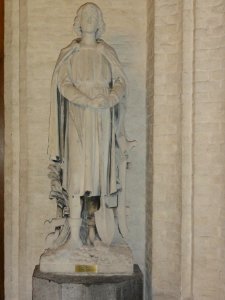 Oirschot Rijksmonument 337285 interieur kerk, beeld St.Isidorus photo