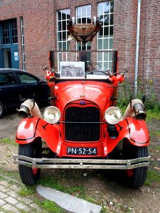 Oisterwijkste Stoomdagen 2015,1928 A Ford, Brandweer Oisterwijk foto 2