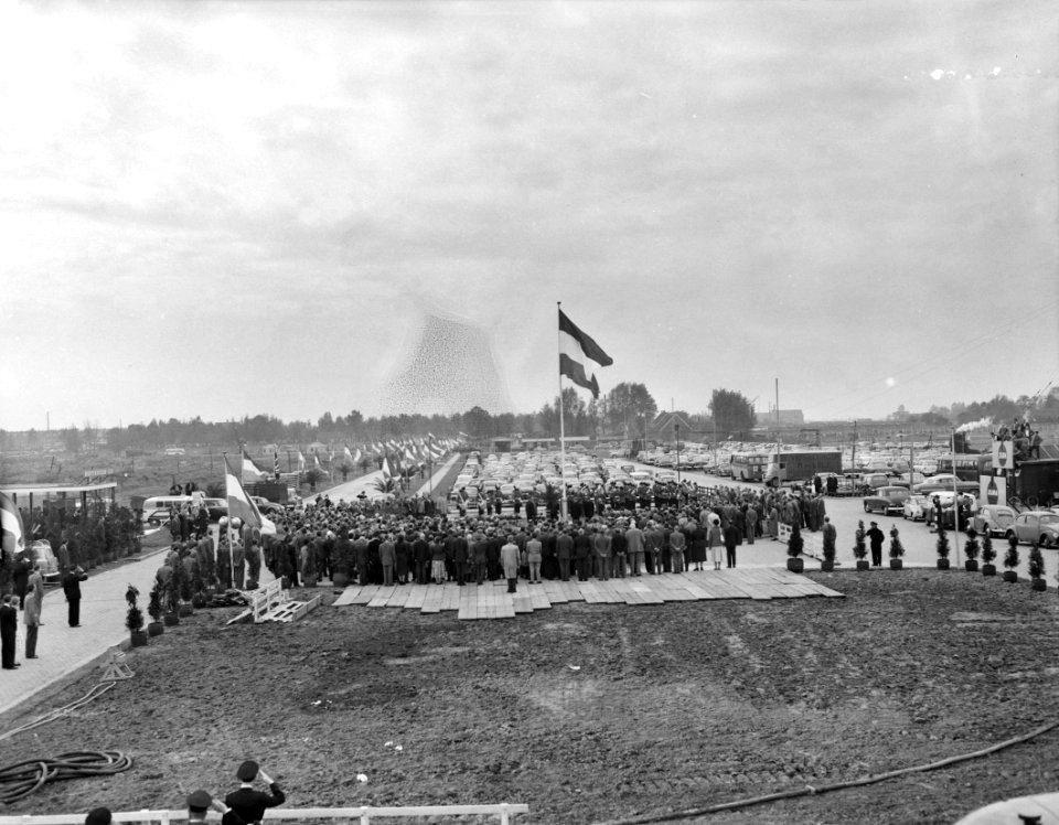 Officiele ingebruikneming Rotterdams vliegveld Zestienhoven, Bestanddeelnr 908-0382