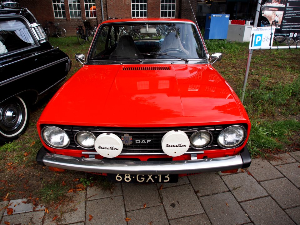 Oisterwijkste Stoomdagen 2015,1976 DAF 66, 1300 Marathon foto 3