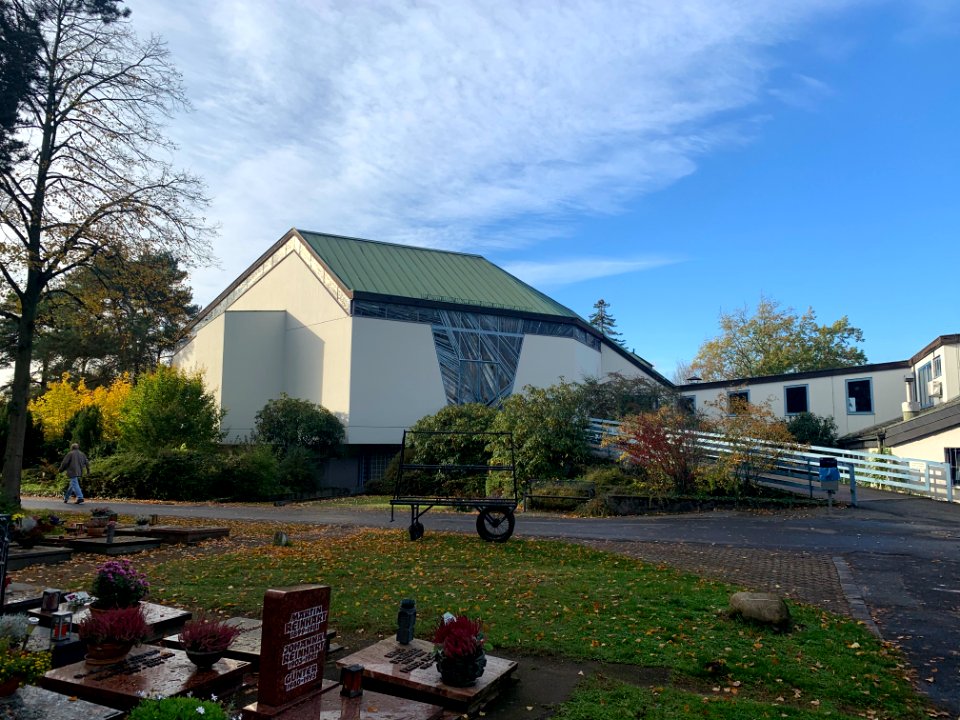 Offenbach am Main, Neuer Friedhof, Halle