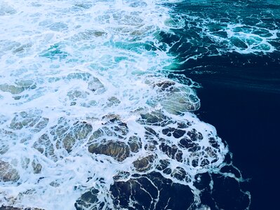 Waves tide pacific ocean photo