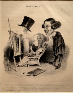 Oh! C'est admirable (Scenes Grotesques), Honore Daumier, 1839 - Phillips Collection - DSC04980