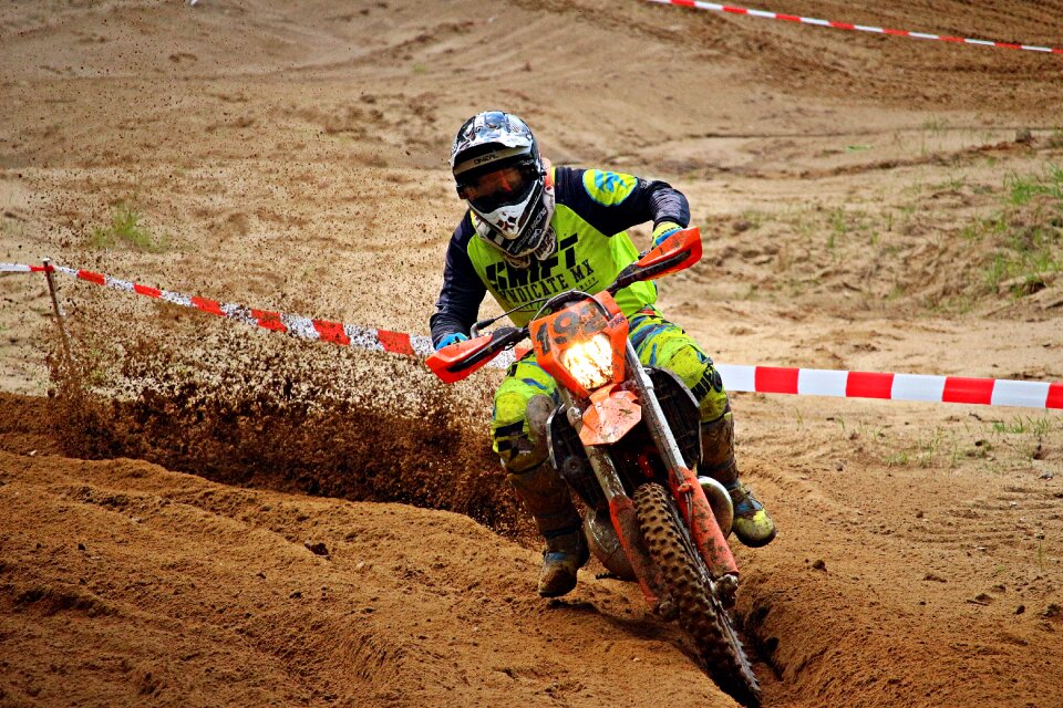 Motocross ride cross motorcycle