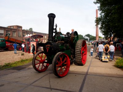 Oisterwijkste Stoomdagen 2015, De Majoor, bauart KEMNA BRESLAU TYPE EM, C G Haubold Jr GmbH, Chemnitz foto 3