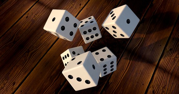 Luck points numbers eyes
