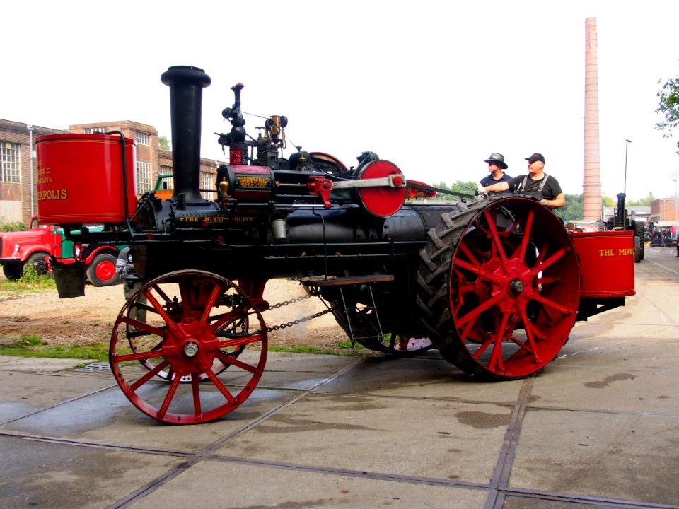 Oisterwijkste Stoomdagen 2015, The Minneapolis, Minneapolis Threshing Machine Co foto 6
