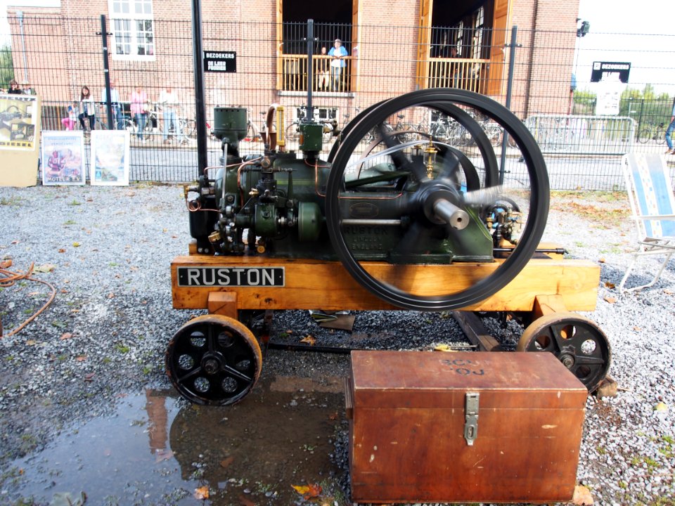 Oisterwijkste Stoomdagen 2015, Ruston engine foto 1