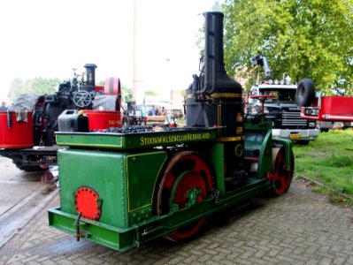 Oisterwijkste Stoomdagen 2015, Pruttelpot, The Kelly - Springfield steam roller foto 6