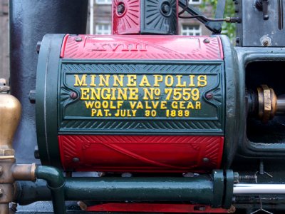 Oisterwijkste Stoomdagen 2015, The Minneapolis, Minneapolis Threshing Machine Co foto 1
