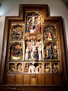 Orduña - Iglesia de Nuestra Señora de la Asunción, Retablo gótico de la Capilla de San Pedro 1
