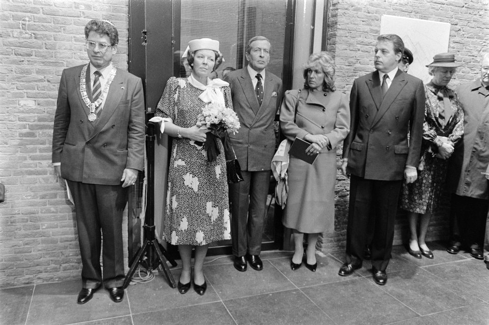 Officiele opening Joods Historisch Museum aan J. D. Meyerplein in Amsterdam Kon, Bestanddeelnr 933-9677