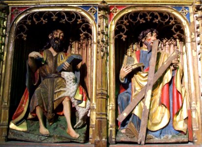 Orduña - Iglesia de Nuestra Señora de la Asunción, Retablo gótico de la Capilla de San Pedro 6