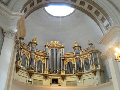 Organ - Interior of Helsinki Lutheran Cathedral - DSC05394