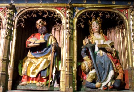 Orduña - Iglesia de Nuestra Señora de la Asunción, Retablo gótico de la Capilla de San Pedro 8