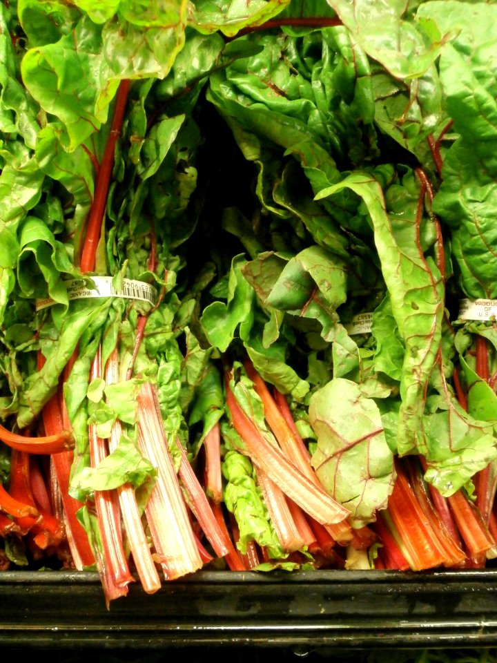 Organic Swiss chard bunches