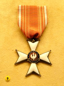 Order of Polonia Restituta, Poland, Professor J. J. Mikkola - National Museum of Finland - DSC04018
