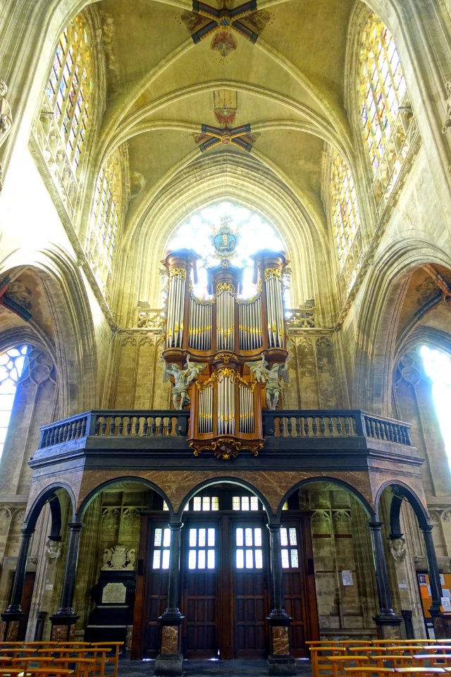 Organ - Église Notre-Dame du Sablon - Brussels, Belgium - DSC08241