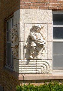 Ordway Hall, Amarillo College, NW gnome 1