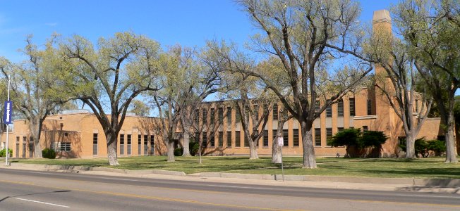Ordway Hall, Amarillo College, from SW 1