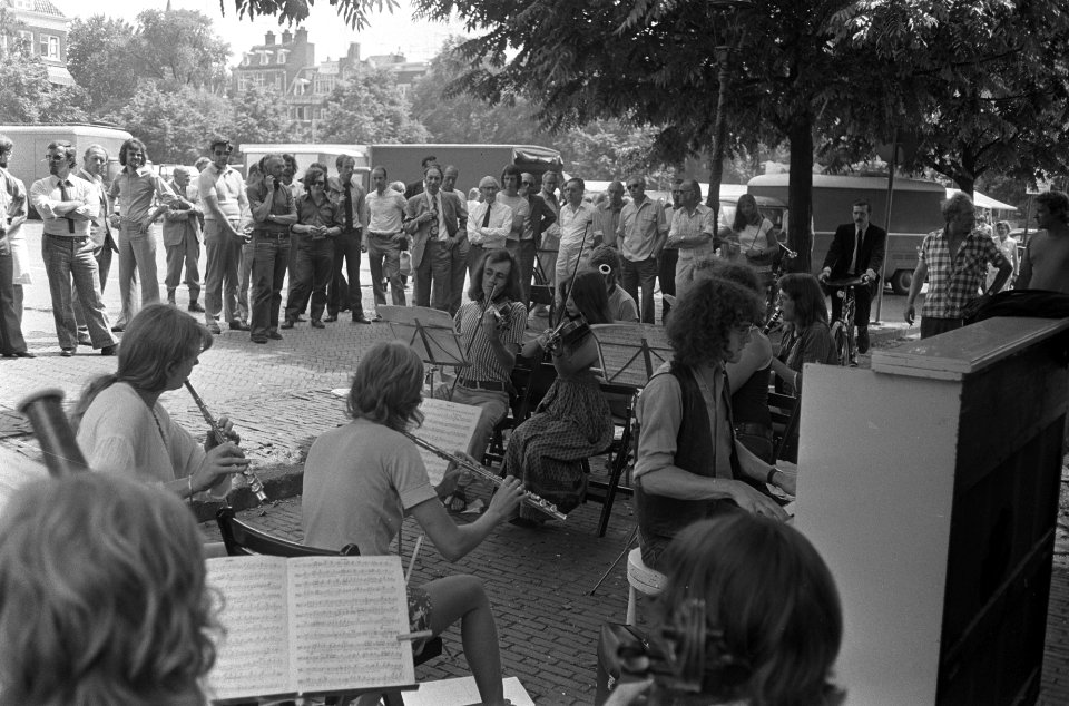 Orkestje op het Amstelveld, Bestanddeelnr 926-5213
