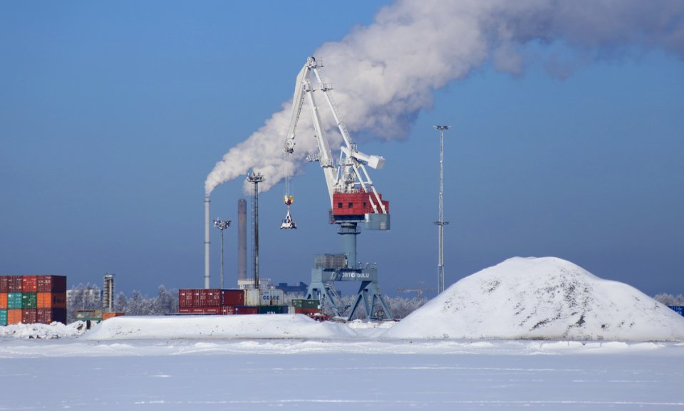 Oritkari harbour Oulu 20170306