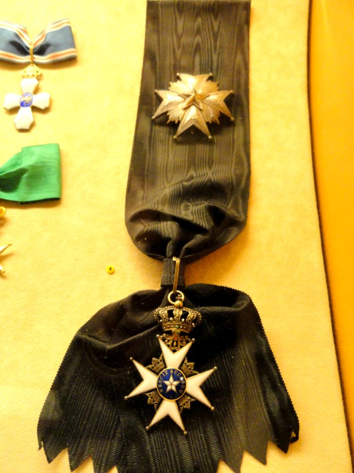 Order of the Polar Star, Sweden, Ambassador Georg Achates Gripenberg - National Museum of Finland - DSC04024