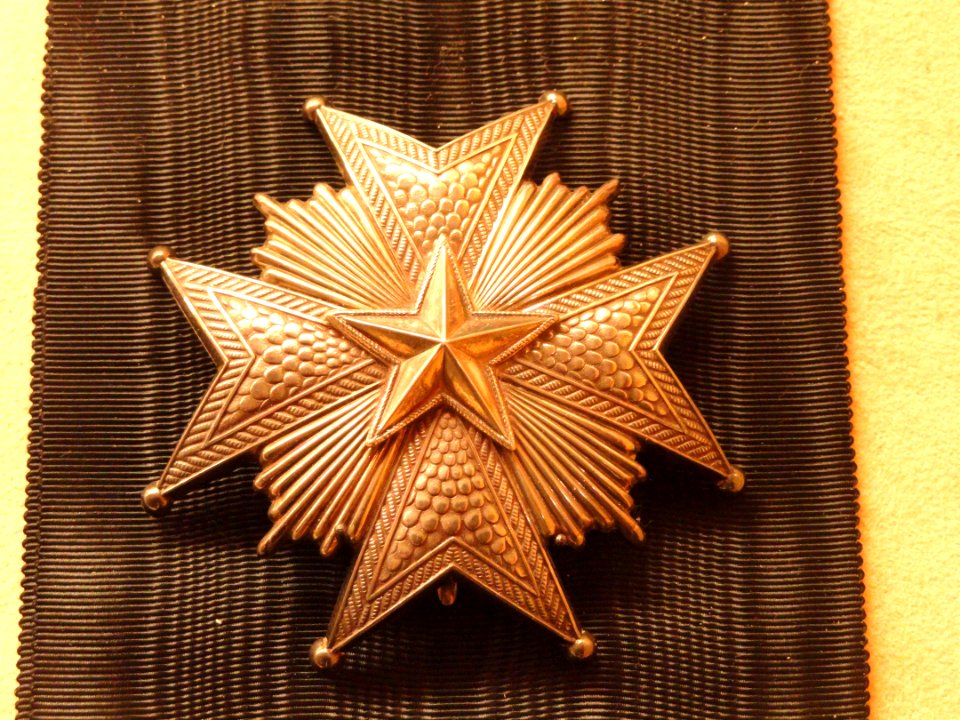 Order of the Polar Star, Sweden, Ambassador Georg Achates Gripenberg - National Museum of Finland - DSC04025