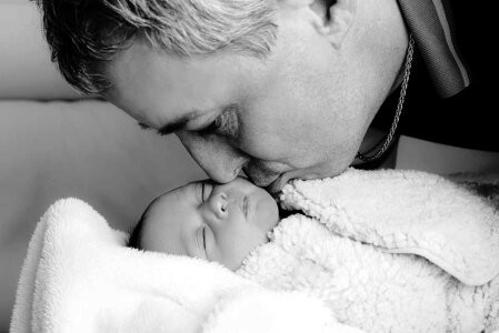 Love newborn infant