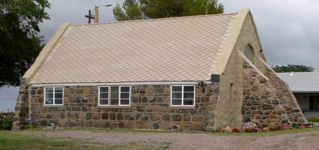 Oracle (Arizona) Union Church from SW 1