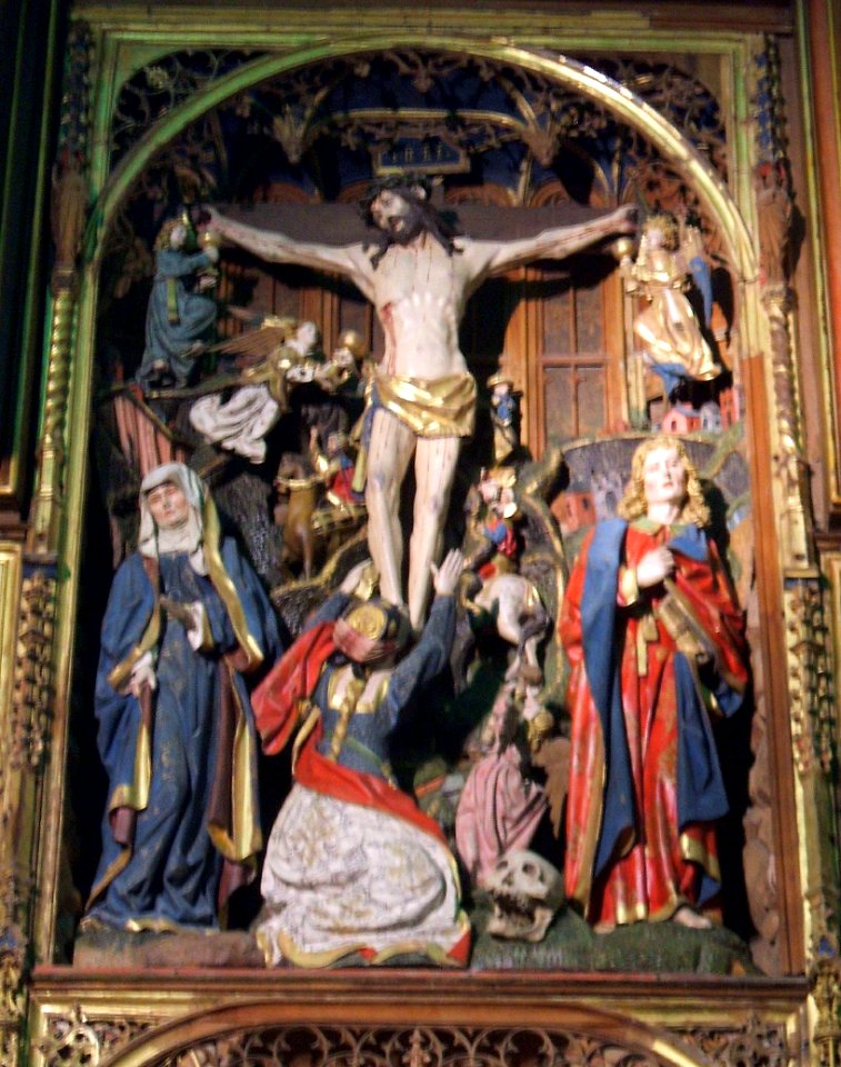 Orduña - Iglesia de Nuestra Señora de la Asunción, Retablo gótico de la Capilla de San Pedro 5