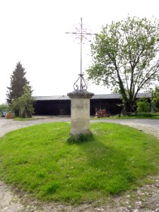 Orgeval (Aisne) croix de chemin