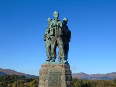Military monument infantry