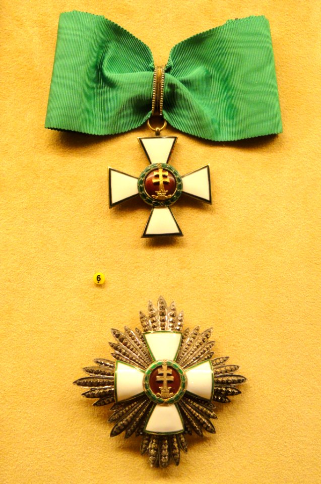 Order of Merit of the Republic of Hungary, II class, Bruno Kivikoski 1892-1982 - National Museum of Finland - DSC04008