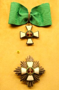 Order of Merit of the Republic of Hungary, II class, Bruno Kivikoski 1892-1982 - National Museum of Finland - DSC04008
