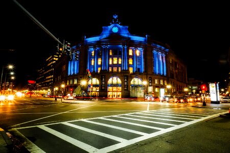 Cityscape urban station photo