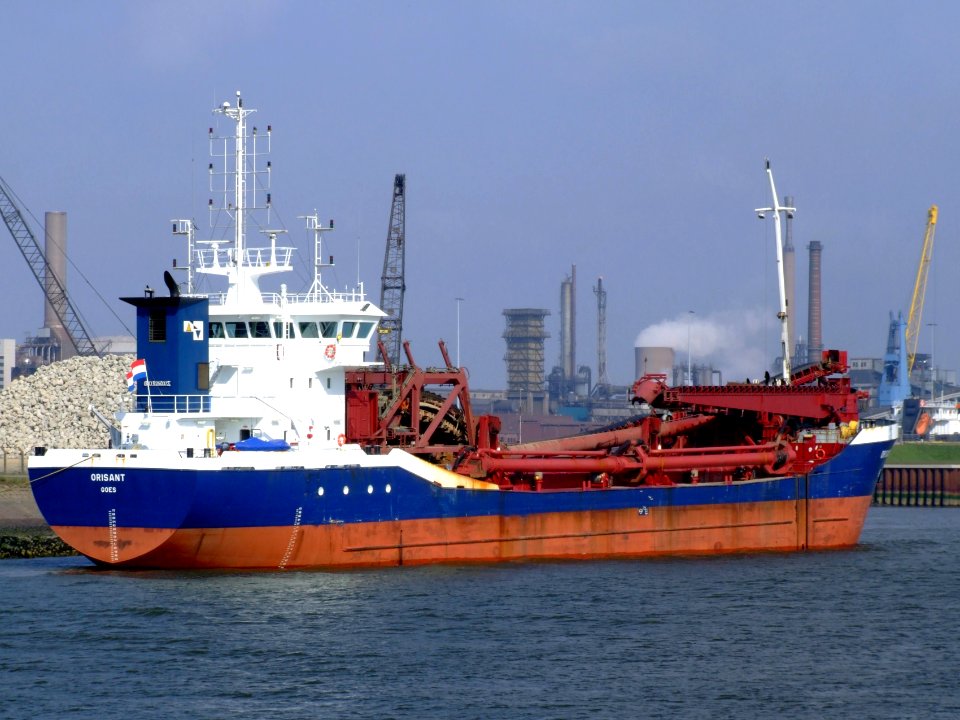Orisant p1 at IJmuiden, Port of Amsterdam, Holland