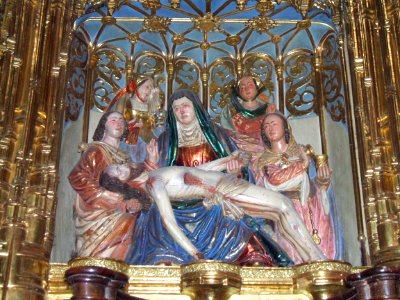 Orense - Catedral, Retablo Mayor 3