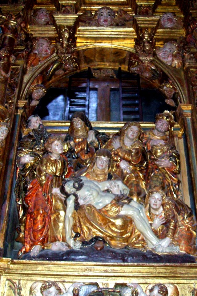 Orense - Catedral, descendimiento, testero norte del transepto