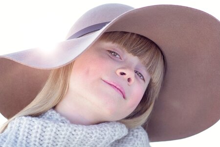 Girl portrait face