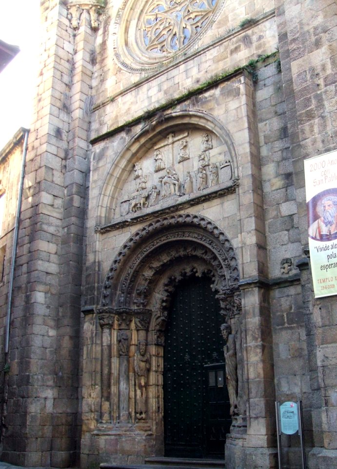 Orense - Catedral, portada norte 4