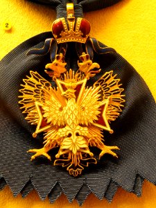 Order of the White Eagle, Russia, 1850, Gustaf Magnus Armfelt - National Museum of Finland - DSC04045