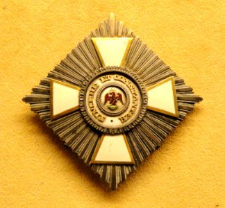 Order of the Red Eagle, Prussia, General Johan Reinhold Munck, 1842 - National Museum of Finland - DSC03997