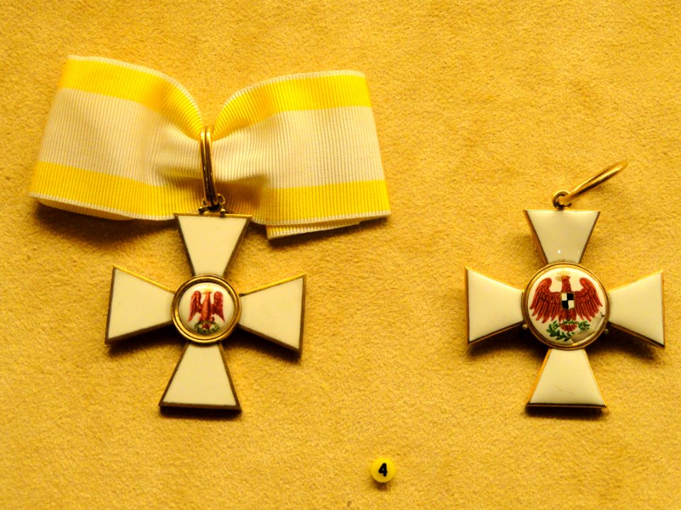 Order of the Red Eagle, Prussia, General Johan Reinhold Munck, 1842 - National Museum of Finland - DSC03996