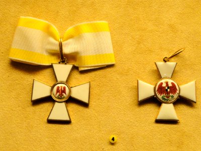 Order of the Red Eagle, Prussia, General Johan Reinhold Munck, 1842 - National Museum of Finland - DSC03996