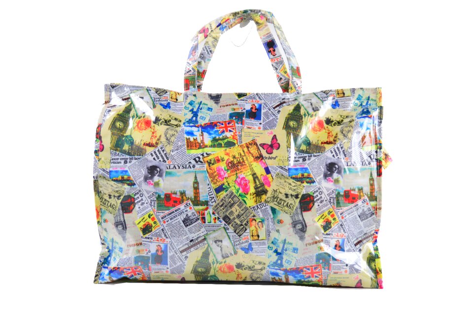 Bag bag laminated bag colorful