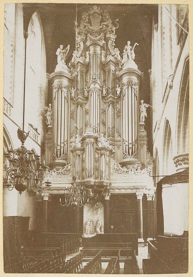 Orgel in de Grote- of St, Inventarisnummer NL-HlmNHA 11490