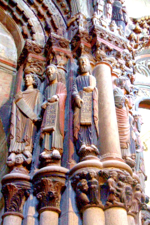 Orense - Catedral, Pórtico do Paraiso 1
